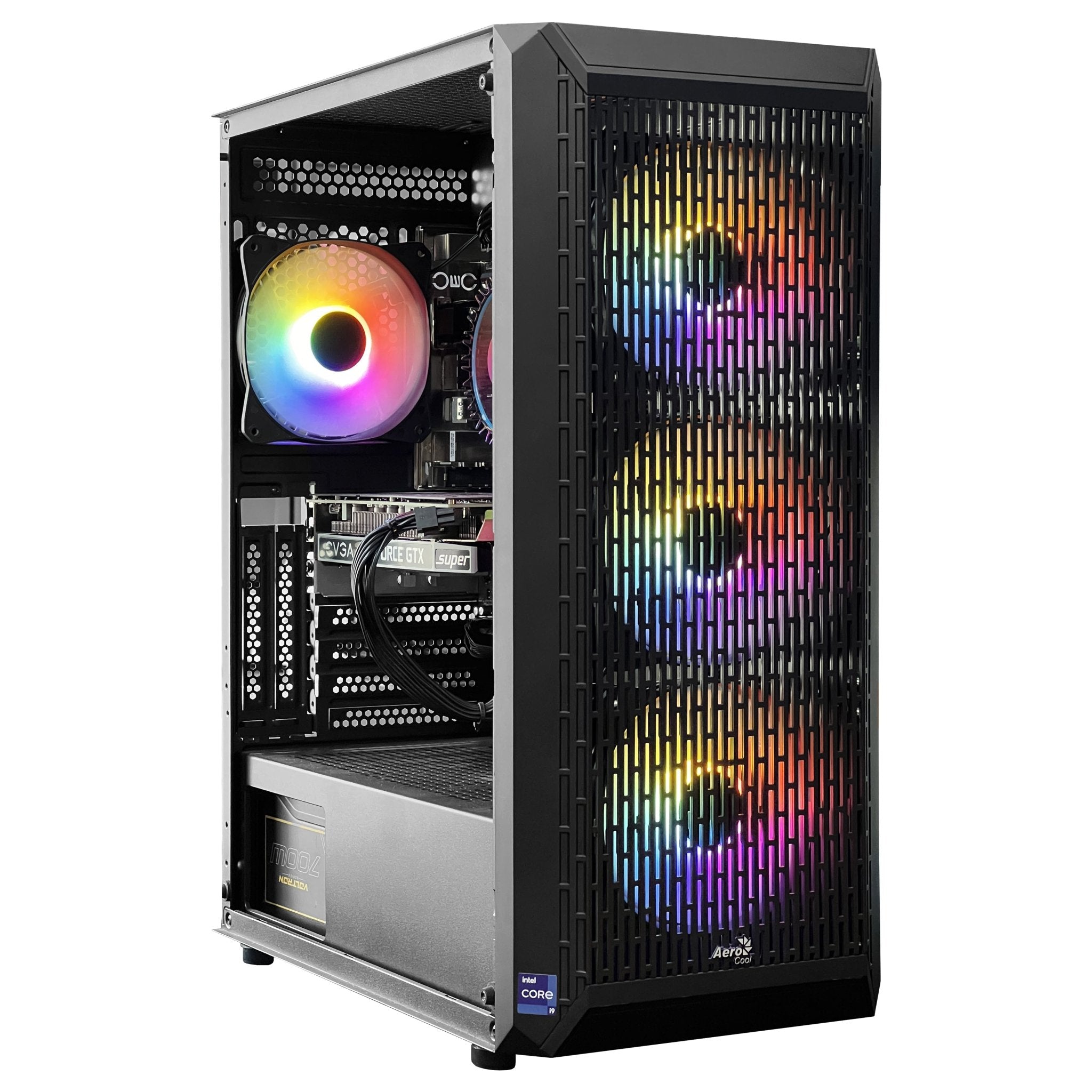 (Pre-Owned) Gaming PC Intel Core i3-12100F w/ EVGA GTX 1650 Super & Aerocool RGB Case - كمبيوتر مستعمل - Store 974 | ستور ٩٧٤