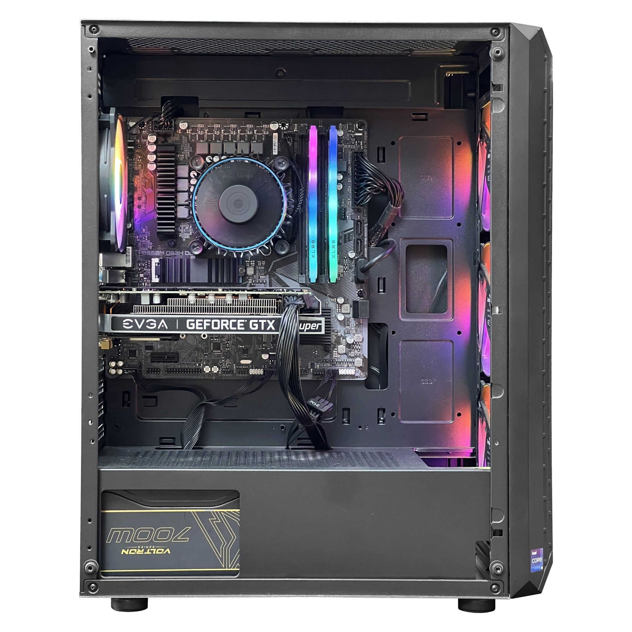 (Pre-Owned) Gaming PC Intel Core i3-12100F w/ EVGA GTX 1650 Super & Aerocool RGB Case - كمبيوتر مستعمل - Store 974 | ستور ٩٧٤