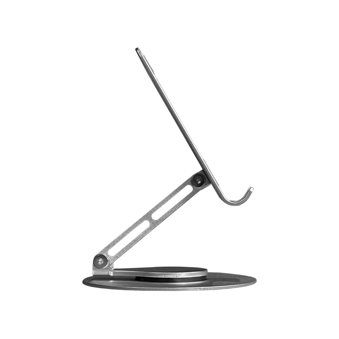 Multifunctional Rotatable Foldable Stand for Phones & Tablets - Grey - قاعدة Multifunctional Rotatable Foldable Stand for Phones & Tablets - Grey - قاعدة