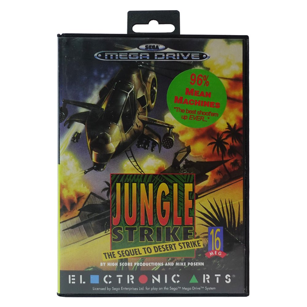 (Pre-Owned) Jungle Strike: The Seaqel to Desert Strike - Sega - ريترو - Store 974 | ستور ٩٧٤