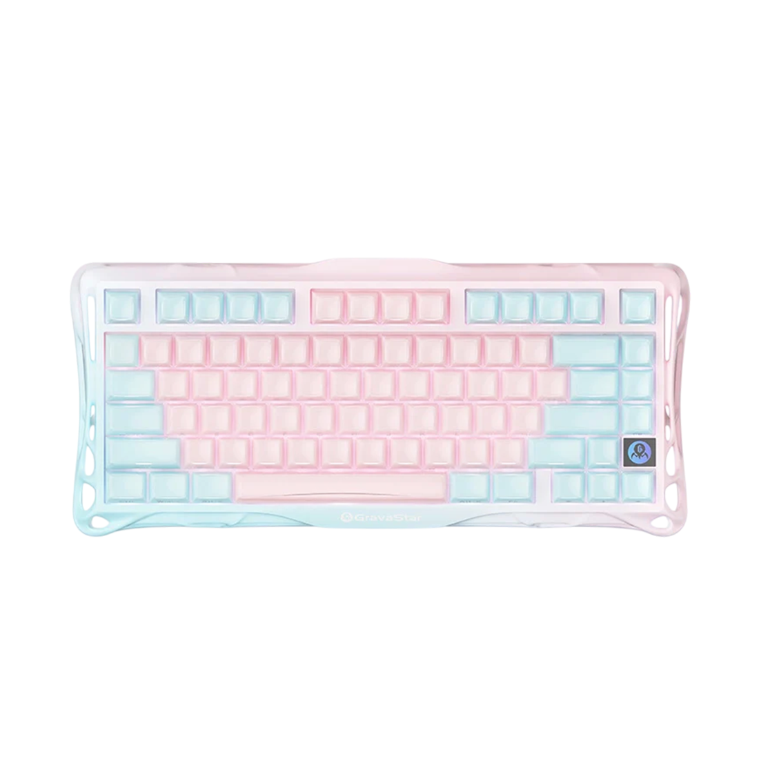 GravaStar Mercury K1 LITE 75% Wireless Mechanical Gaming Keyboard - Lumen Rose - لوحة مفاتيح GravaStar Mercury K1 LITE 75% Wireless Mechanical Gaming Keyboard - Lumen Rose - لوحة مفاتيح