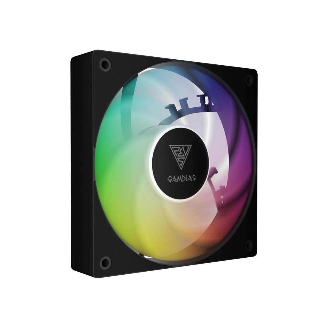 Gamdias Notus M1-1203 Argb PWM Fan Hydraulic - Black - Meroحة Tbrided Gamdias Notus M1-1203 Argb PWM Fan Hydraulic - Black - Meroحة Tbrided