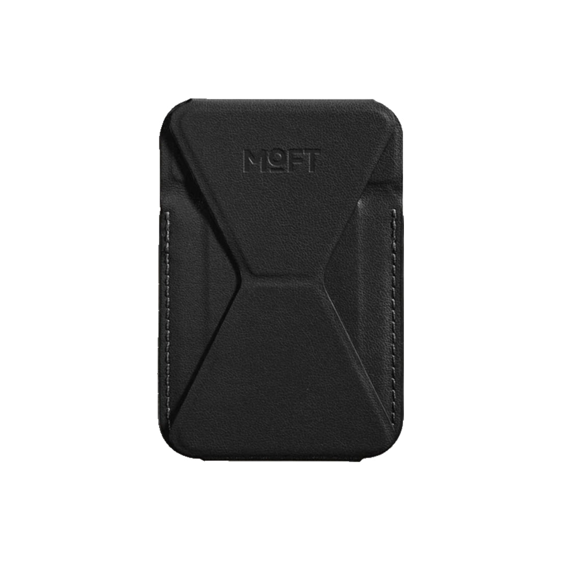 MOFT Snap-On iPhone Stand & Wallet Movas - Jet Black - أكسسوارات - Store 974 Electronics WLL  | ستور٩٧٤ للالكترونيات ذ.م.م