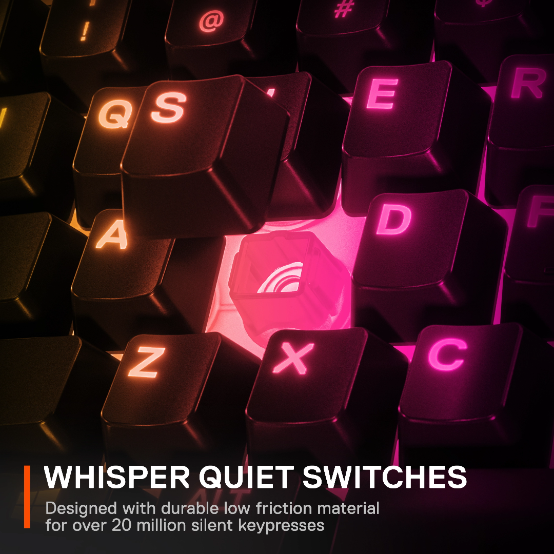 SteelSeries APEX 3 TKL RGB Gaming Keyboard - Arabic Layout - لوحة مفاتيح SteelSeries APEX 3 TKL RGB Gaming Keyboard - Arabic Layout - لوحة مفاتيح