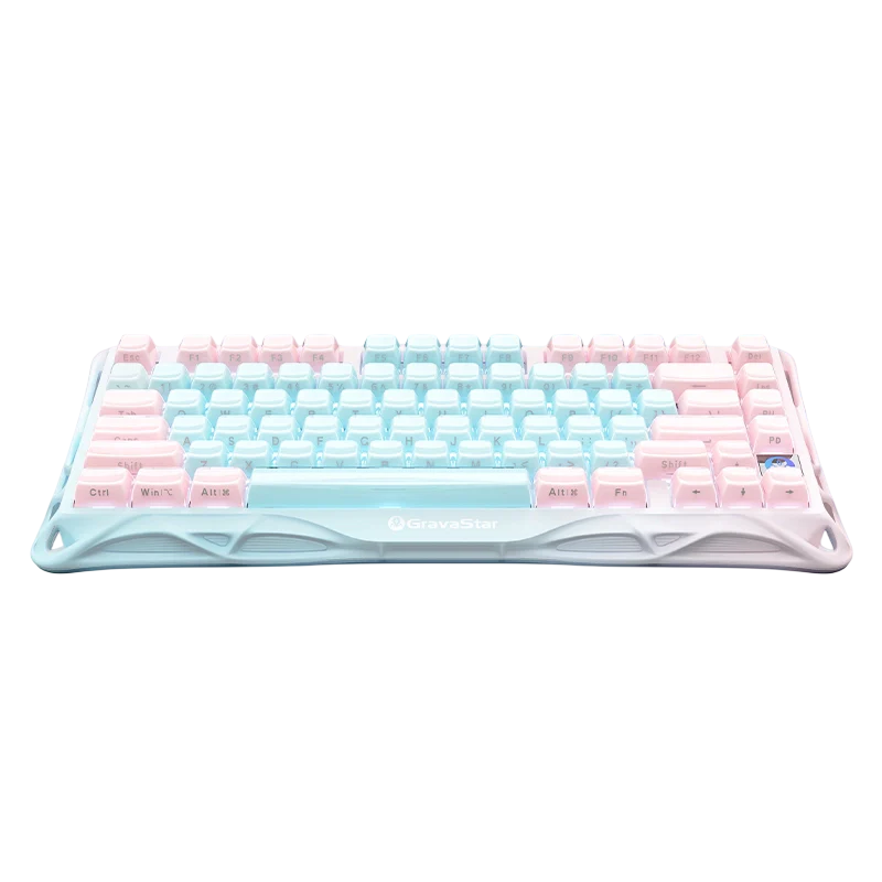 GravaStar Mercury K1 LITE 75% Wireless Mechanical Gaming Keyboard - Aurora Mist - لوحة مفاتيح GravaStar Mercury K1 LITE 75% Wireless Mechanical Gaming Keyboard - Aurora Mist - لوحة مفاتيح