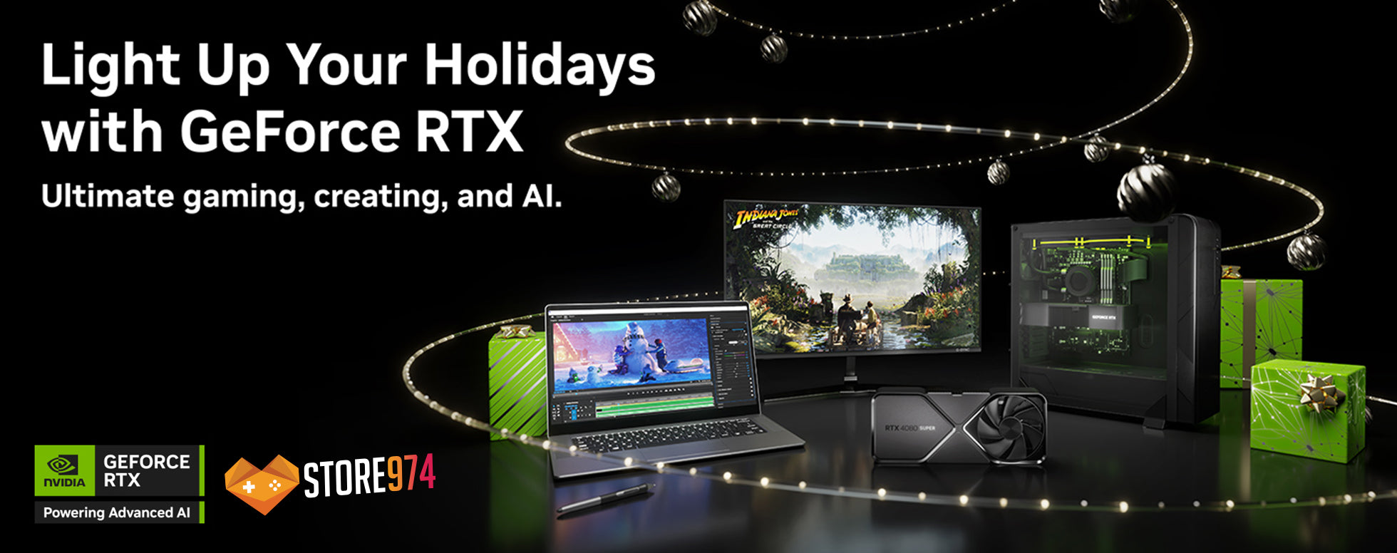 Nvidia Holidays Collection Banner