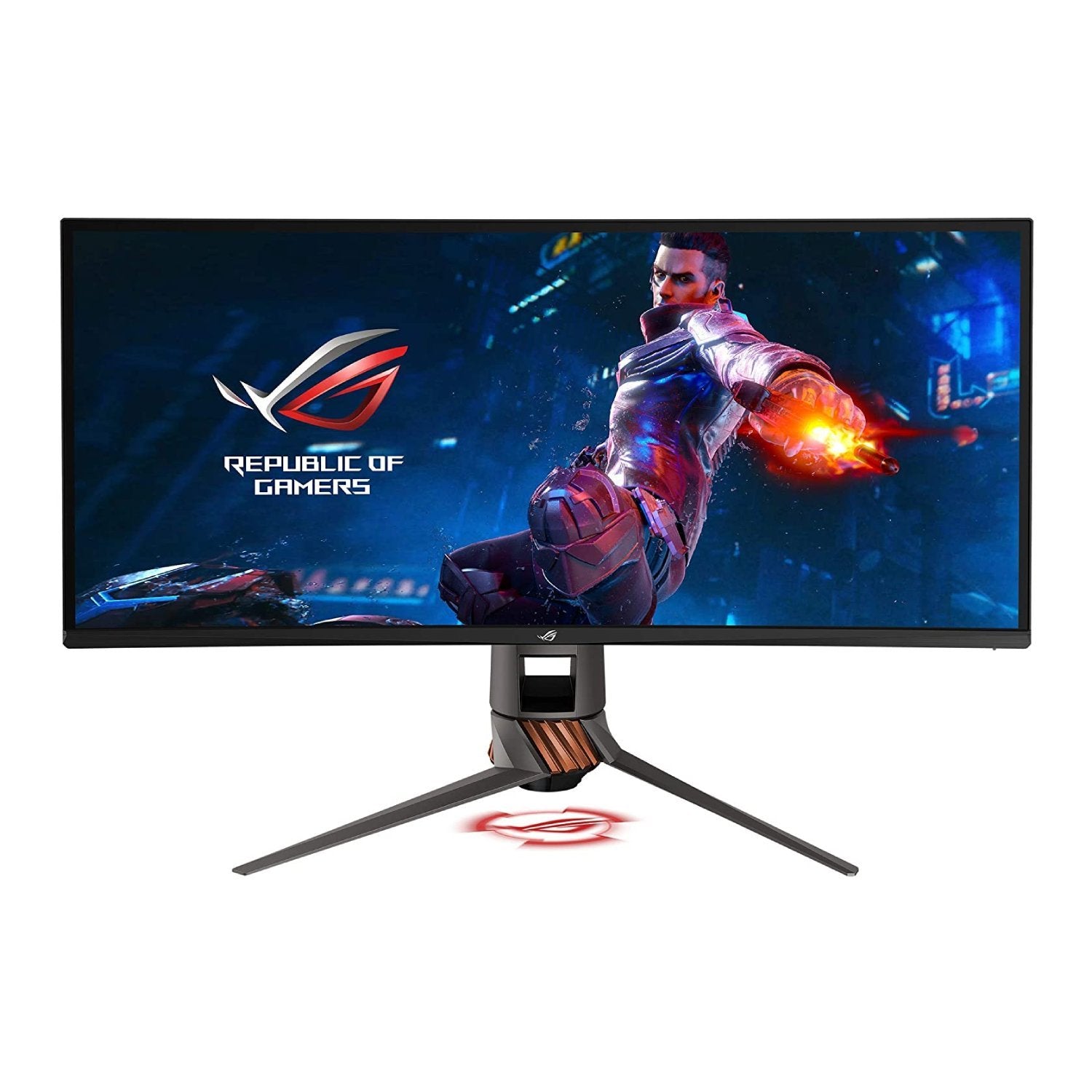 (Pre - Owned) Asus ROG Swift PG349Q 34” Curved G - Sync, 120Hz, IPS, 4MS, Gaming Monitor - شاشة مستعملة - Store 974 | ستور ٩٧٤