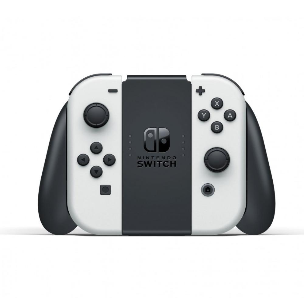 (Pre - owned) Nintendo Switch OLED Console with Games - White - جهاز ألعاب مستعمل - Store 974 | ستور ٩٧٤