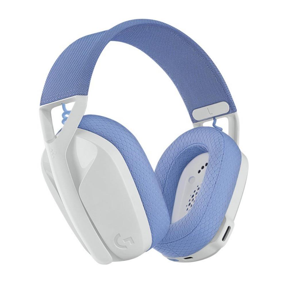 (Pre-Owned) Logitech G435 Lightspeed Wireless Gaming Headset - Off-White/Lilac - سماعة - Store 974 | ستور ٩٧٤