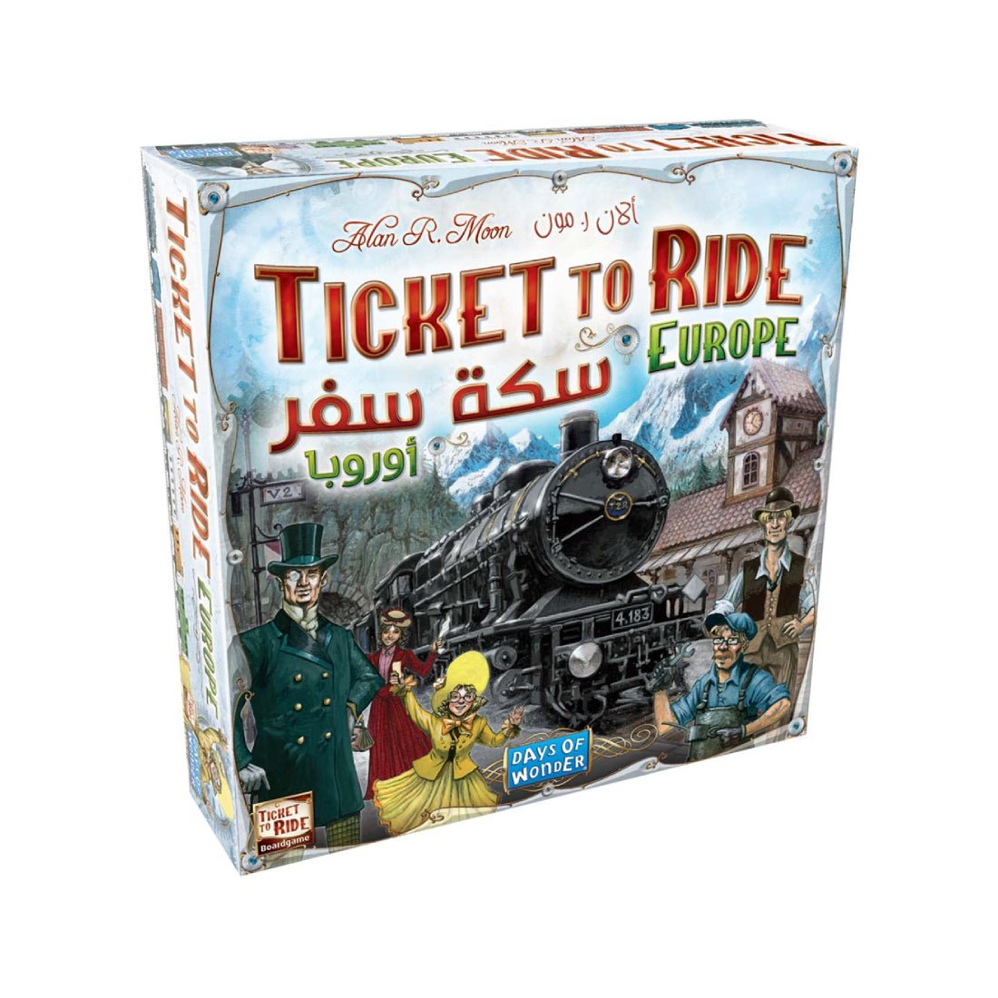 Ticket To Ride: Europe Game - لعبة - Store 974 | ستور ٩٧٤