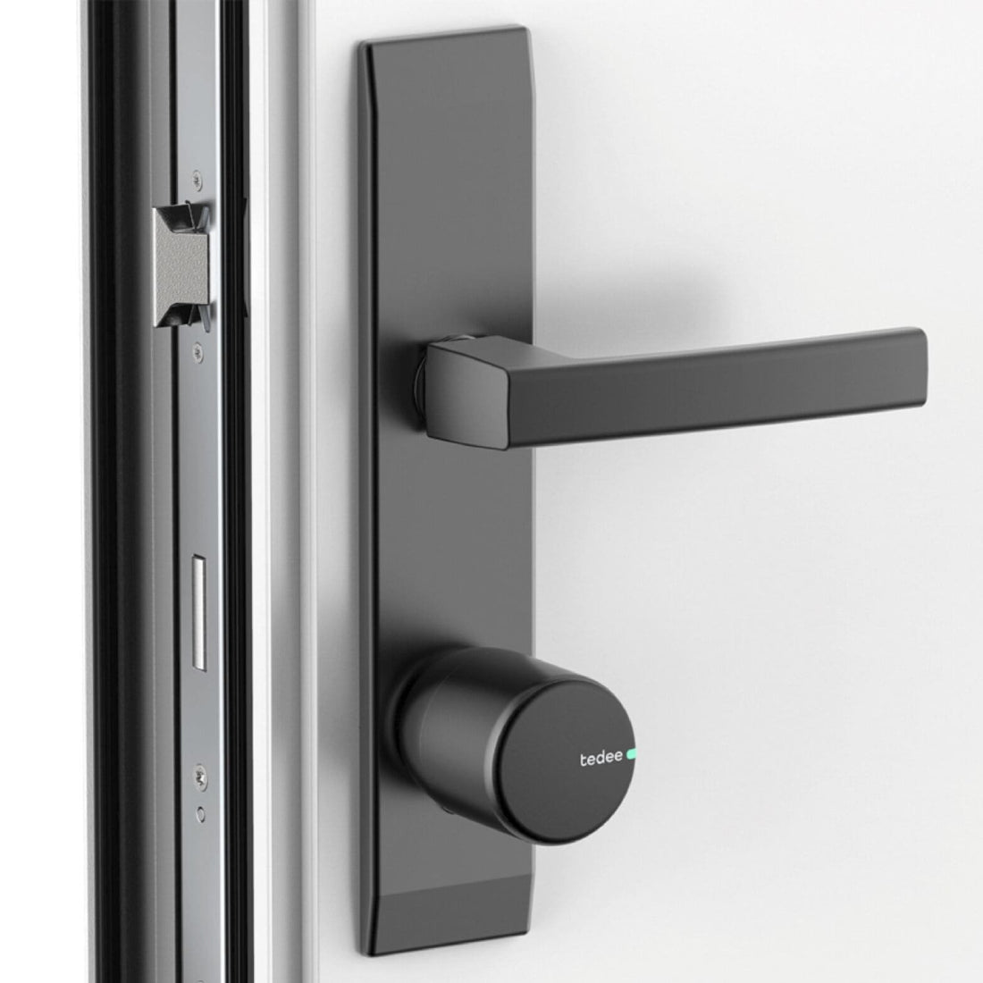 Tedee Smart Door Lock Kit - Graphite - أكسسوارات ذكية - Store 974 | ستور ٩٧٤