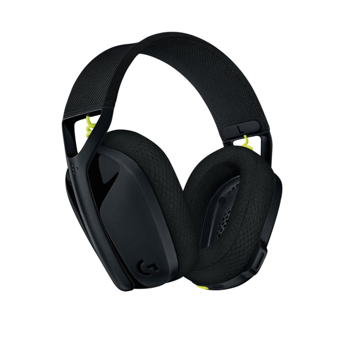 Logitech G435 Lightspeed Wireless Gaming Headset - Black/Neon Yellow - سماعة - Store 974 | ستور ٩٧٤