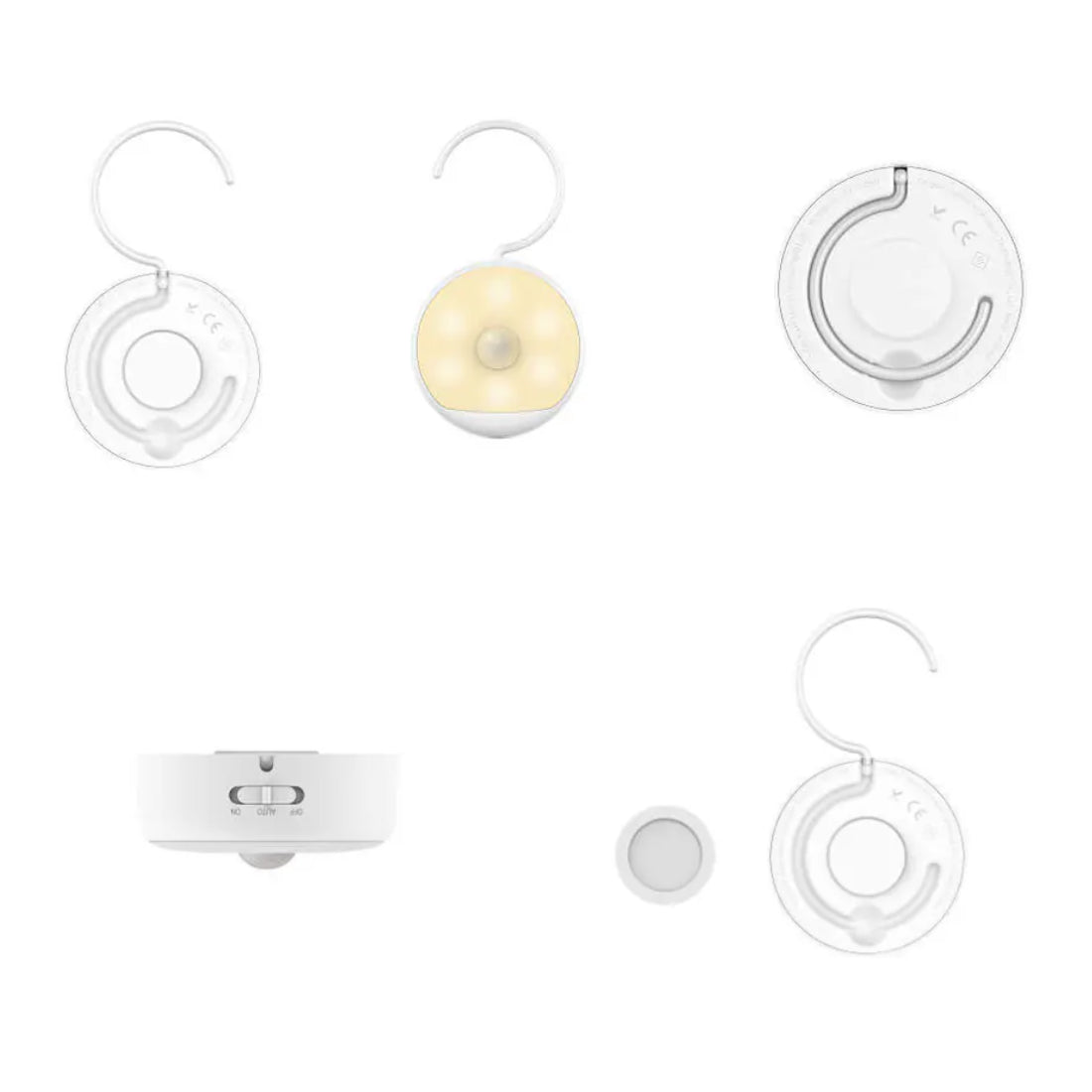 Yeelight Motion Sensor Nightlight - White - إضاءة ذكية Yeelight Motion Sensor Nightlight - White - إضاءة ذكية