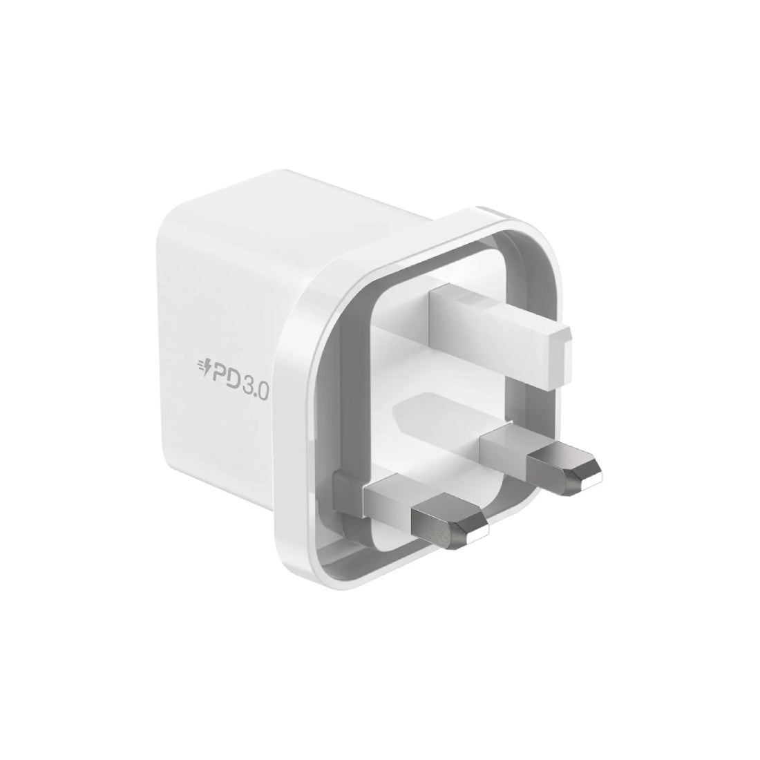Momax OnePlug 35W 2 -Port Gan Mini Charger - White - شaحn Momax OnePlug 35W 2 -Port Gan Mini Charger - White - شaحn