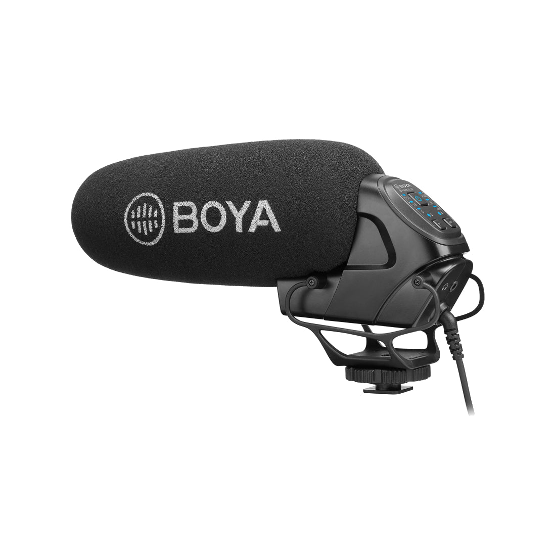 Boya BY-BM3032 Super Cardioid On-Camera Shotgun Microphone - ميكروفون - Store 974 | ستور ٩٧٤