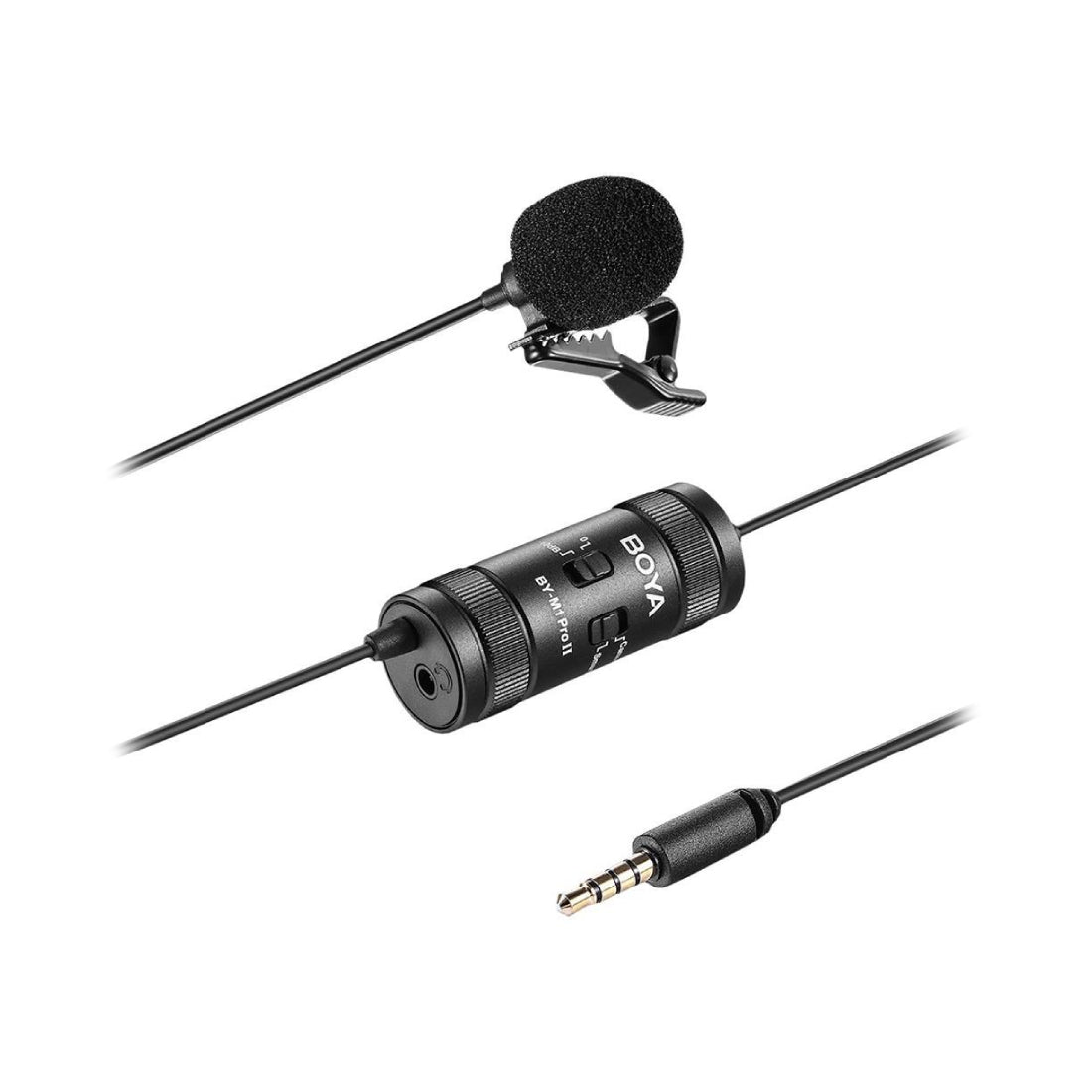 Boya BY-M1 Pro II Lavalier Microphone - ميكروفون – Store 974 | ستور ٩٧٤