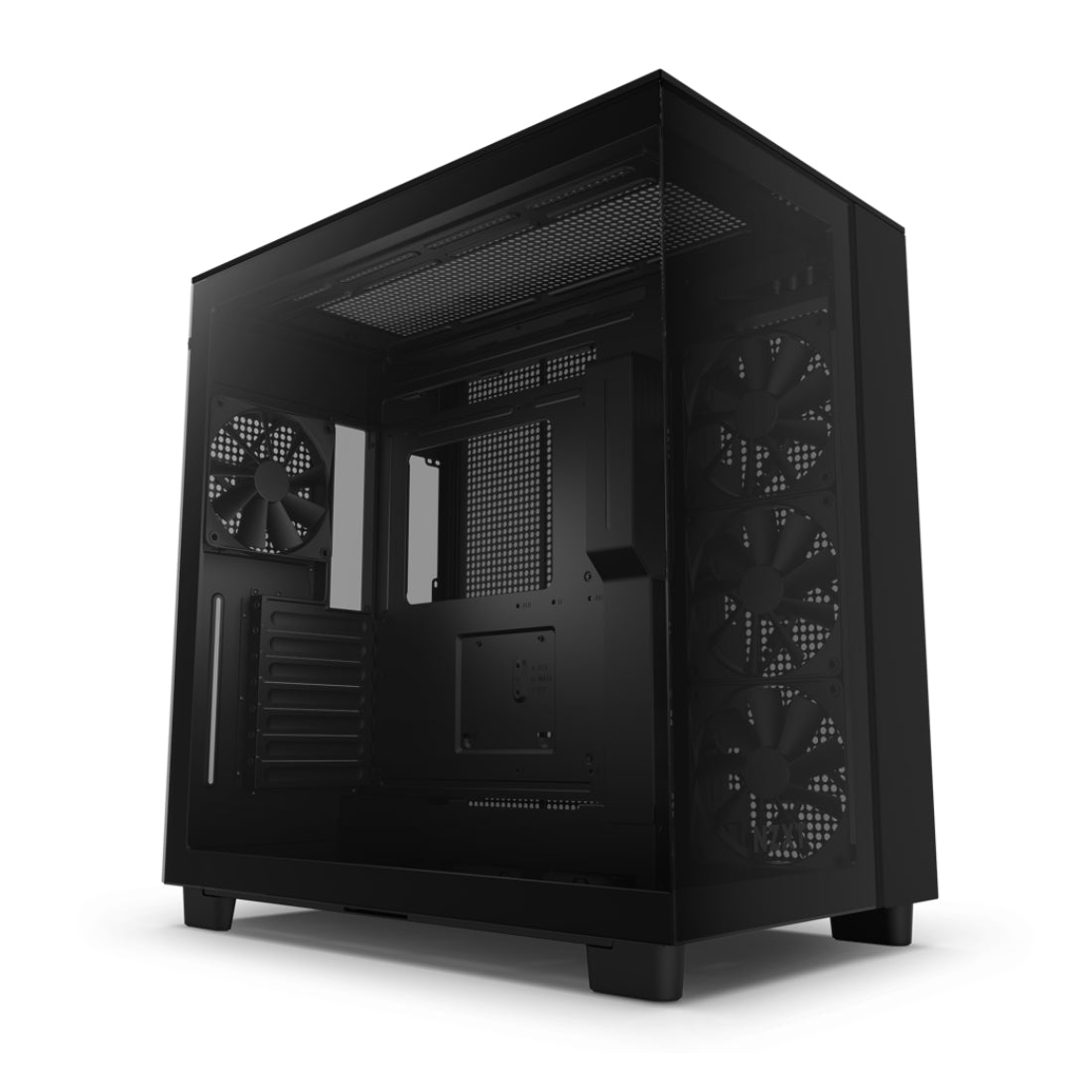 NZXT H9 Flow ATX Mid Tower Case - Black - صندوق - Store 974 | ستور ٩٧٤