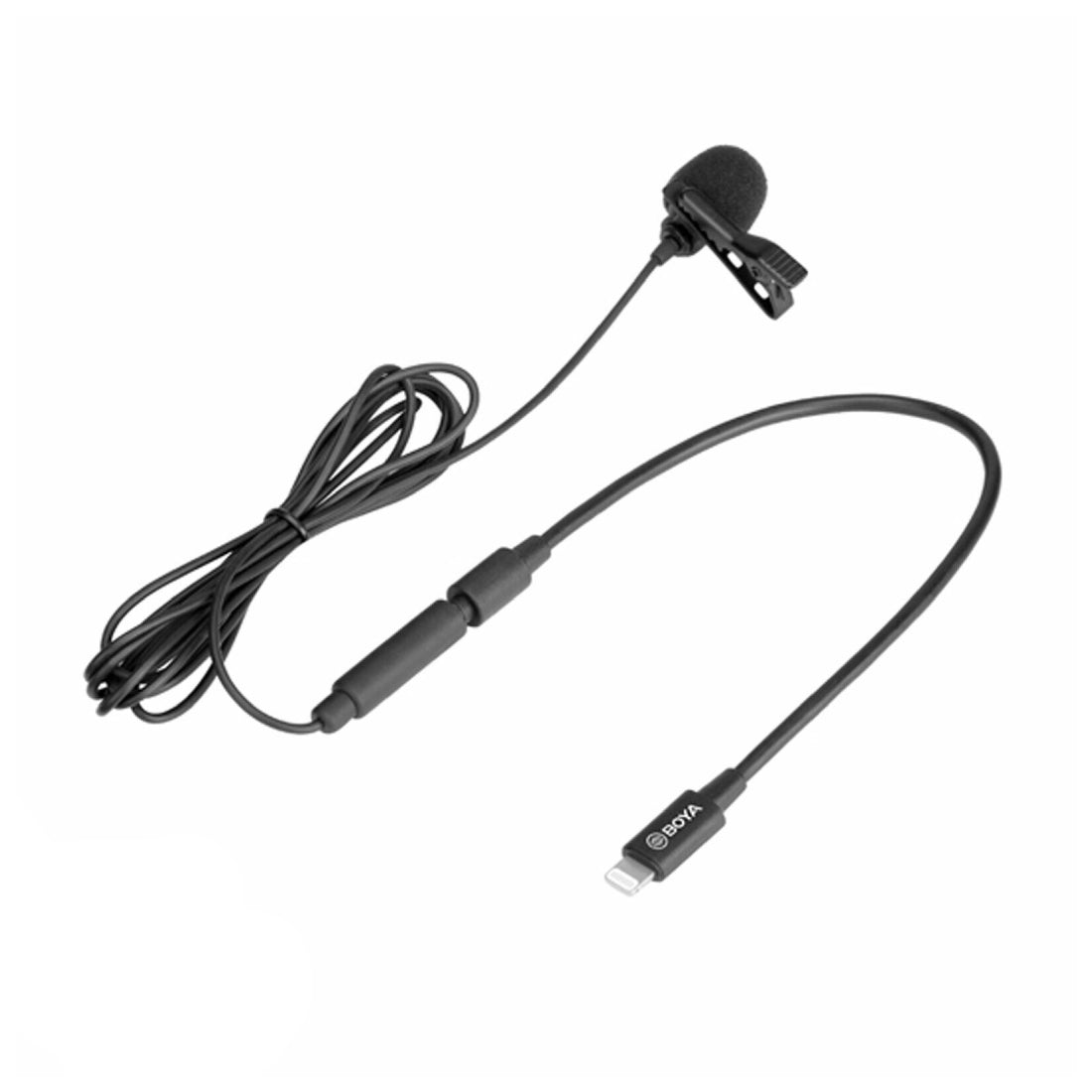 Boya BY-M2 Lavalier Microphone For iOS Devices - ميكروفون Boya BY-M2 Lavalier Microphone For iOS Devices - ميكروفون