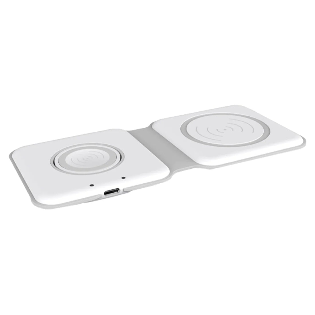 Swiss Military MagSafe MC Power Power Portable 2-in-1 Wireless Charger - White - - - Swiss Military MagSafe MC Power Power Portable 2-in-1 Wireless Charger - White - - -