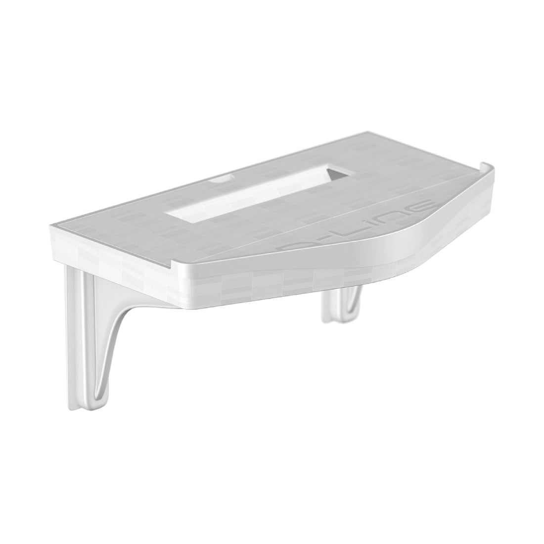 D -Line Cable Sidy Shelf - White - أكstasoarahat