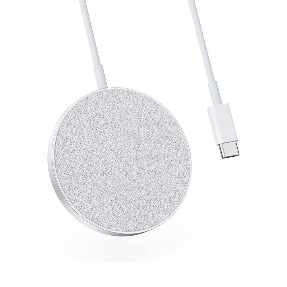 Anker PowerWave Select+ Magnetic Wireless Charging Pad - White - شاحن - Store 974 | ستور ٩٧٤