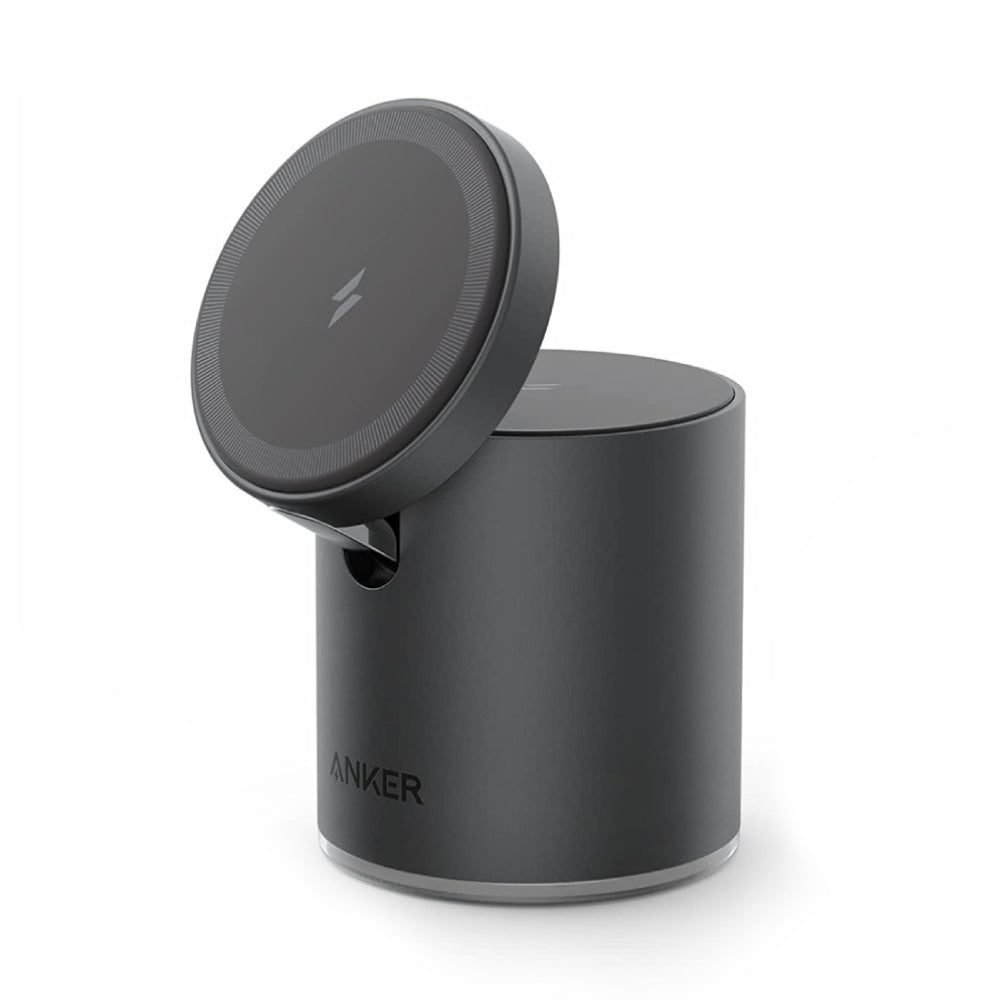 Anker 623 MagGo 2-in-1 Magnetic Wireless Charger - Black - شاحن - Store 974 | ستور ٩٧٤