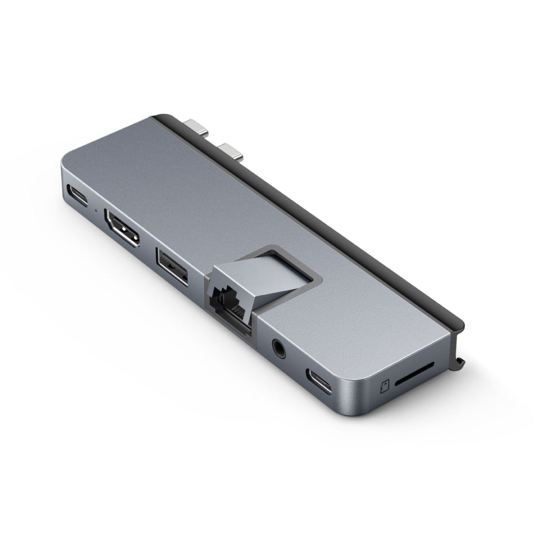 Hyper HyperDrive DUO 7-in-2 USB-C Hub for New MacBook Pro 2021 - موزع - Store 974 | ستور ٩٧٤