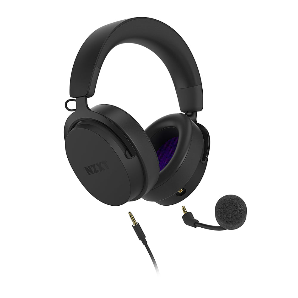NZXT Relay Wired PC Gaming Headset - Black - سماعة NZXT Relay Wired PC Gaming Headset - Black - سماعة