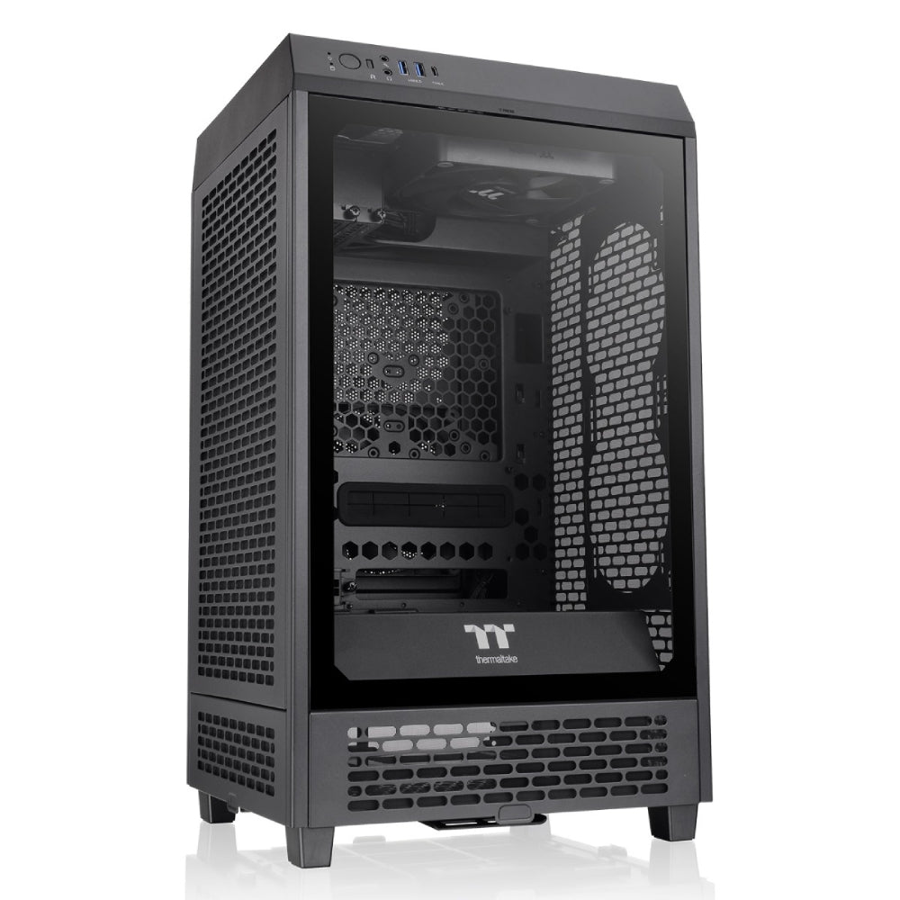 Thermaltake the Tower 200 Mini Gaming Tower Case - Black - صnadoق Thermaltake the Tower 200 Mini Gaming Tower Case - Black - صnadoق