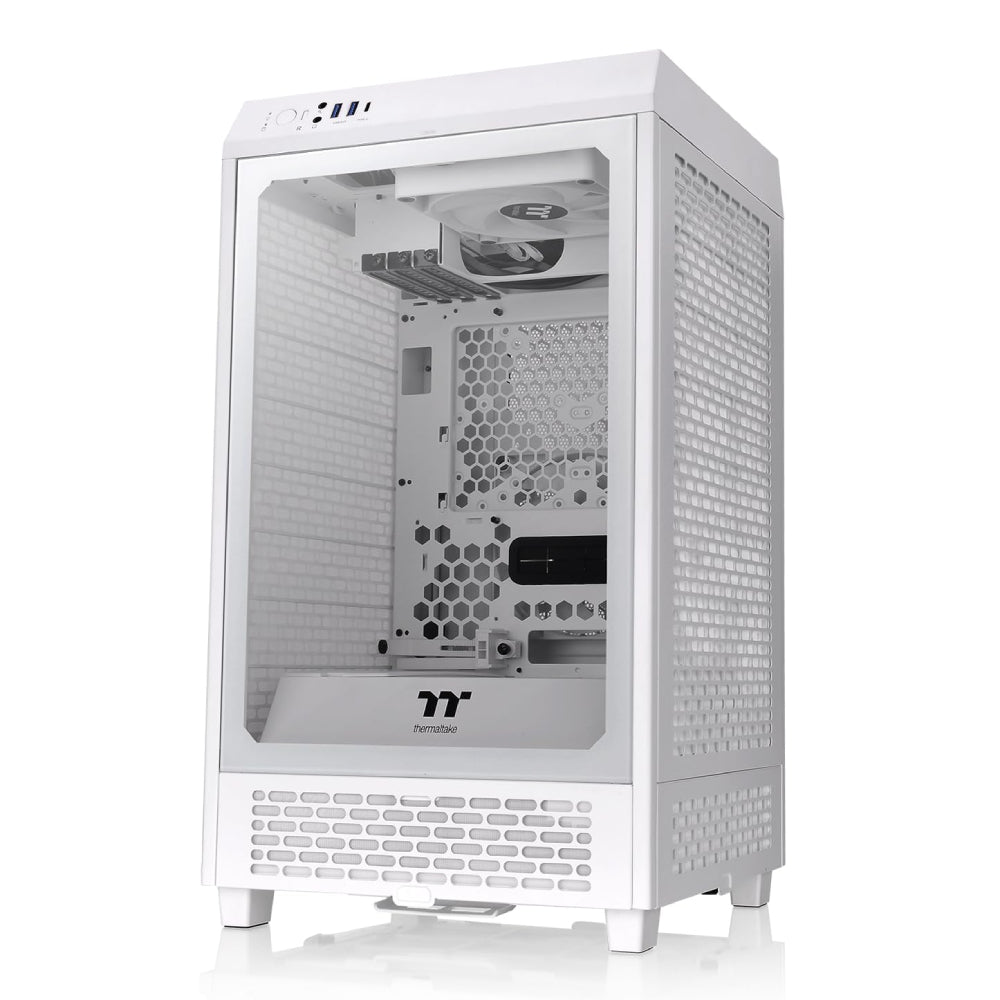 Thermaltake The Tower 200 Mini Gaming Tower Case - Snow - صندوق - Store 974 | ستور ٩٧٤