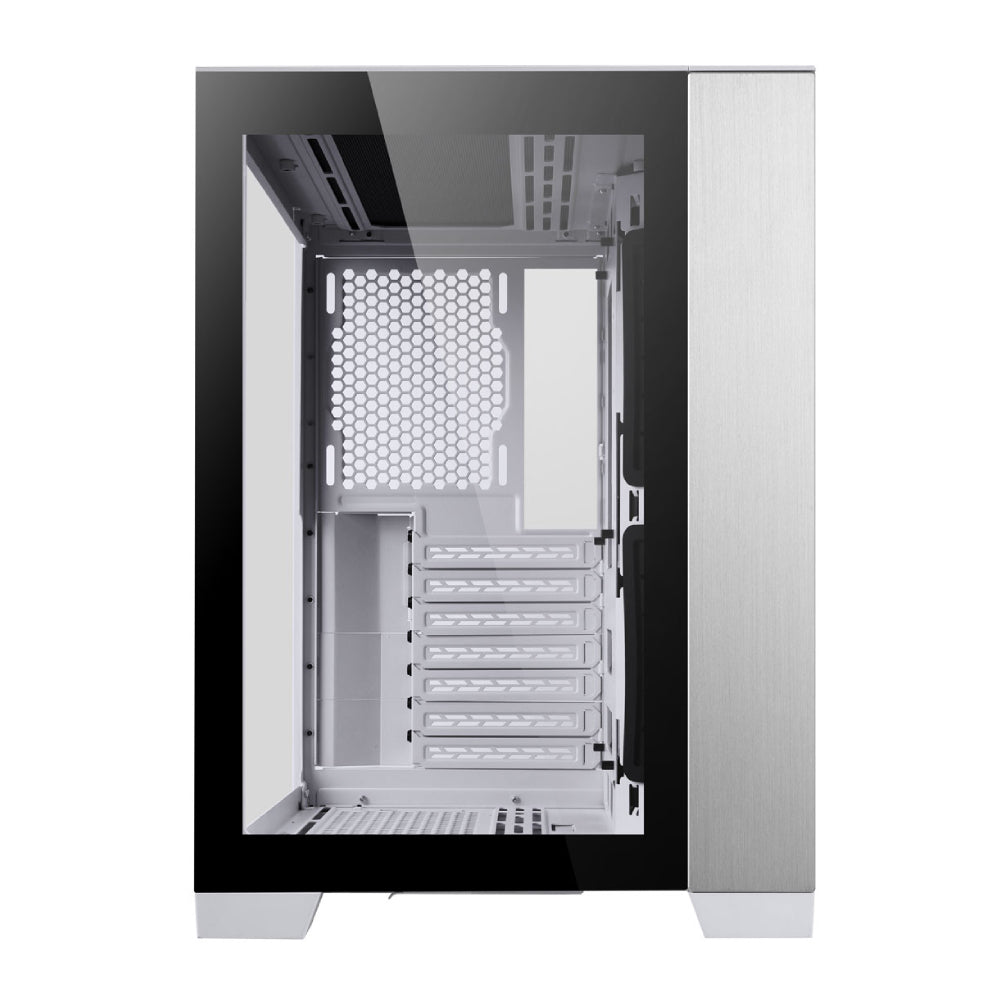 Lian Li Mini Dynamic 011 Tempered Glass Case - White/Black - صندوق - Store 974 | ستور ٩٧٤
