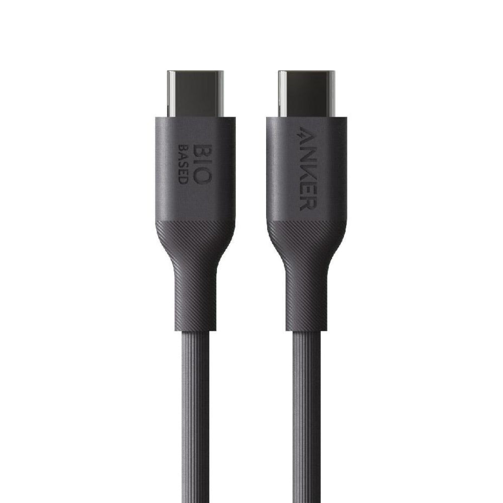 Anker 542 USB-C to USB-C Bio-Based Cable 1.8m - Black - كابل - Store 974 | ستور ٩٧٤