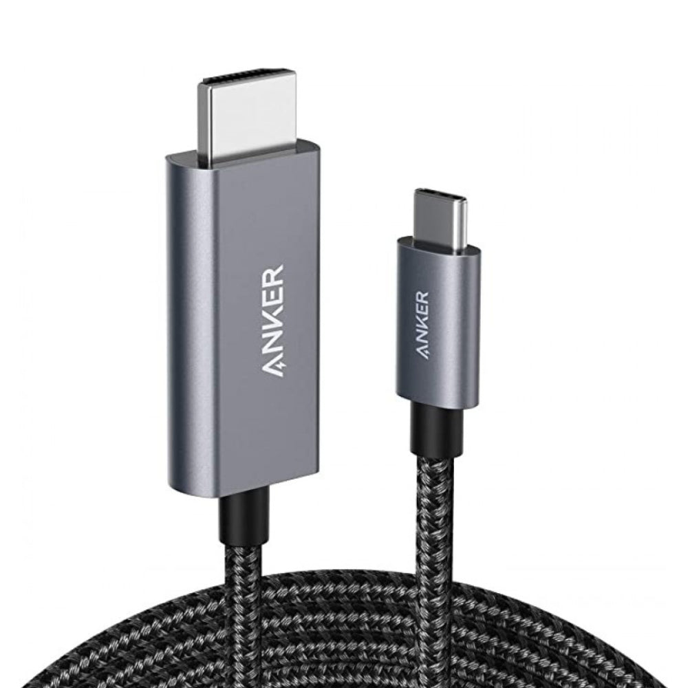 Anker 311 USB-C to HDMI 4K Nylon Cable - 1.8m - شاحن - Store 974 | ستور ٩٧٤