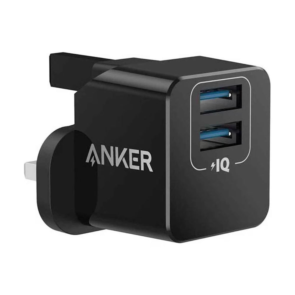Anker PowerPort mini Dual Port USB Charger - شاحن - Store 974 | ستور ٩٧٤