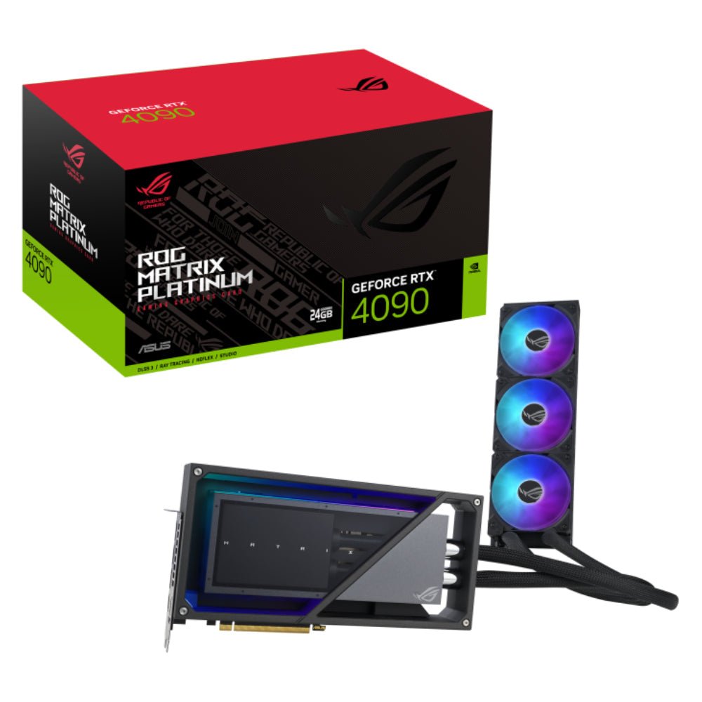 (Pre-Owned) Asus ROG Matrix Platinum GeForce RTX 4090 24GB GDDR6X Graphics Card - كرت شاشة مستعملة - Store 974 | ستور ٩٧٤