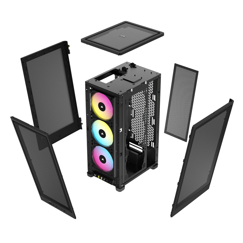 Corsair 2000D RGB AirFlow Mini-ITX PC Case - Black - صندوق - Store 974 | ستور ٩٧٤