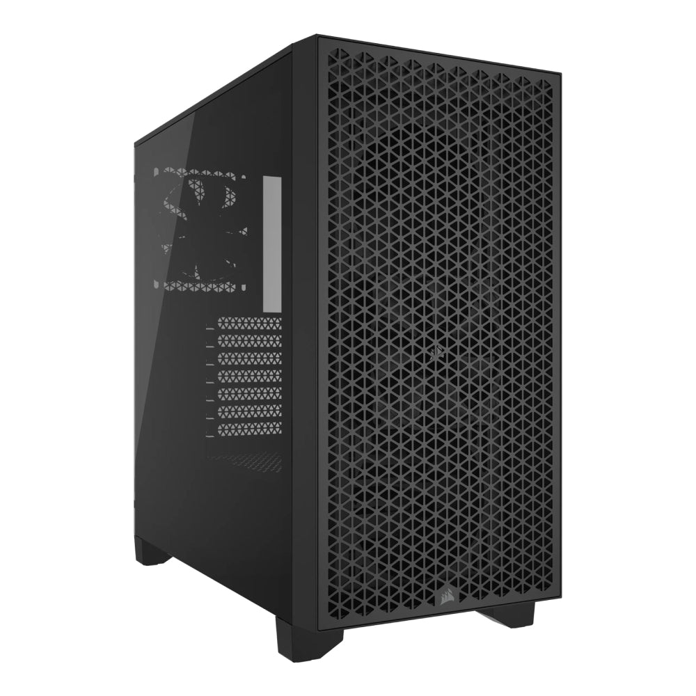 Corsair 3000D Tempered Glass Mid-Tower PC Case - Black - صندوق - Store 974 | ستور ٩٧٤