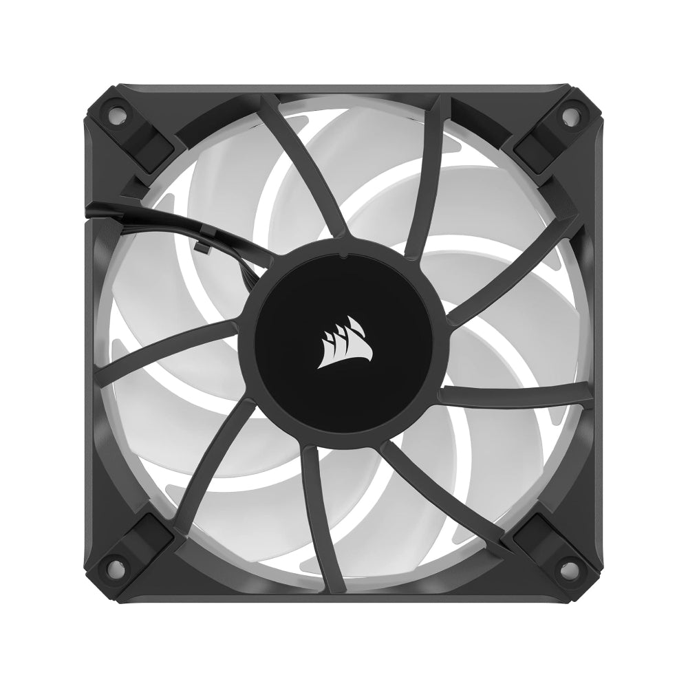 Corsair iCUE AF120 RGB Elite 120mm PWM Fan - Black - مروحة - Store 974 | ستور ٩٧٤