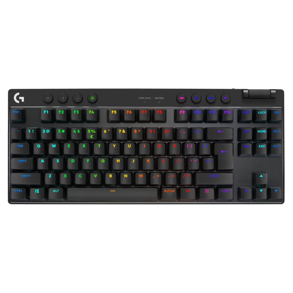 Logitech G Pro X TKL Wireless Mechanical Keyboard - Black - لوحة مفاتي ...