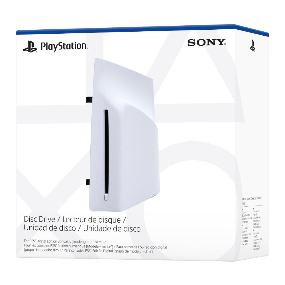 Sony Disc Drive For PlayStation 5 Slim Consoles - White - قاعدة - Store 974 | ستور ٩٧٤