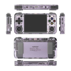 Anbernic RG35XX H Handheld Gaming Console 64GB - Transparent Purple - جهاز ألعاب 