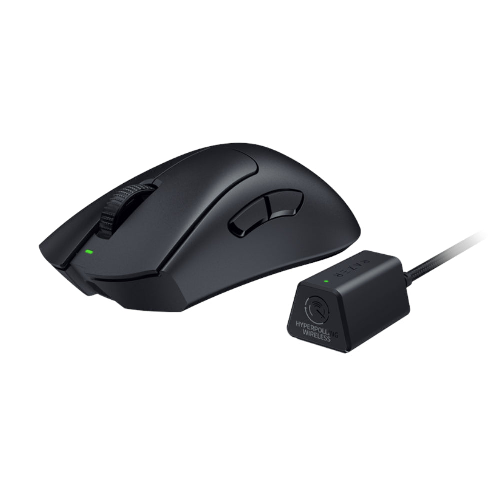 Razer DeathAdder V3 Pro Gaming Mouse + HyperPolling Wireless Dongle Bundle - فأرة Razer DeathAdder V3 Pro Gaming Mouse + HyperPolling Wireless Dongle Bundle - فأرة