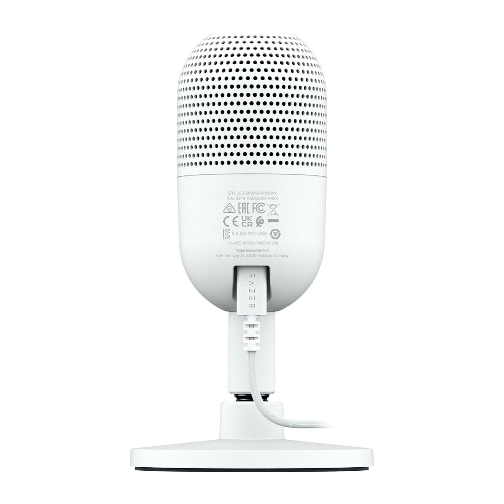 Razer Seiren V3 Mini Streamers USB Microphone - White - ميكروفون Razer Seiren V3 Mini Streamers USB Microphone - White - ميكروفون