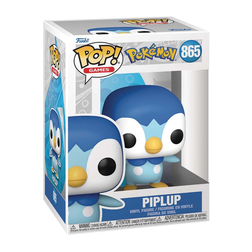 Funko Pop! Games: Pokemon - Piplup #865 - دمية - Store 974 | ستور ٩٧٤