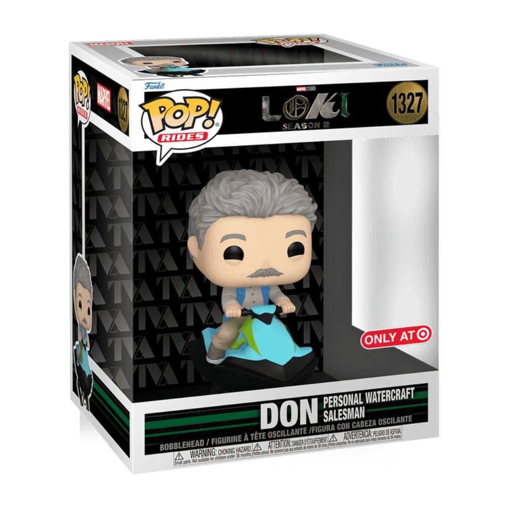 Funko Pop Ride Deluxe! Marvel: Loki Season 2 - Don Personal Watercraft Salesman (Exc) #1327 - دمية - Store 974 | ستور ٩٧٤