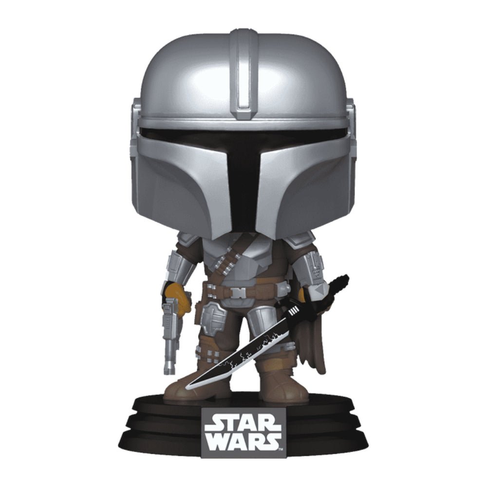 Funko Pop! Star Wars: Mandalorian S9 - The Mandalorian w/ Darksaber #663 - دمية - Store 974 | ستور ٩٧٤