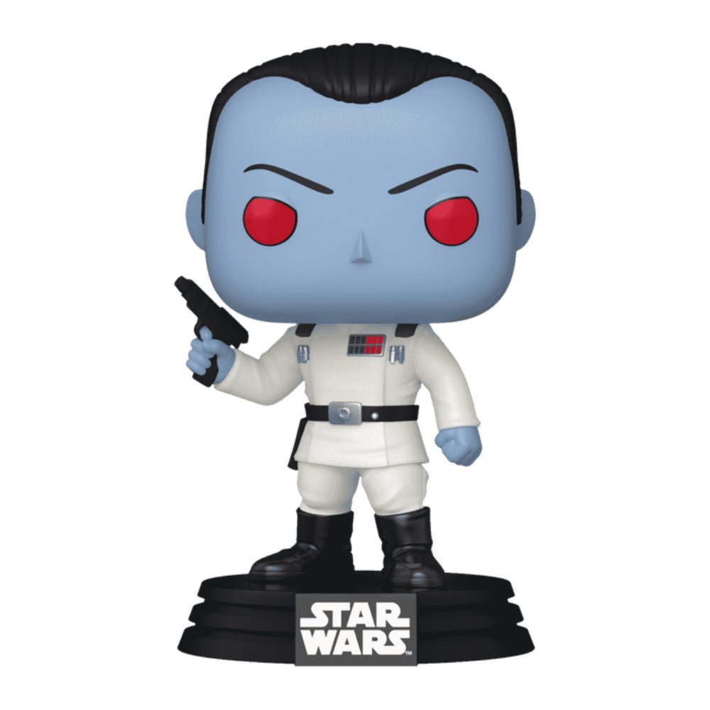 Funko Pop! Star Wars: Ahsoka S2 - Grand Admiral Thrawn #683 - دمية Funko Pop! Star Wars: Ahsoka S2 - Grand Admiral Thrawn #683 - دمية