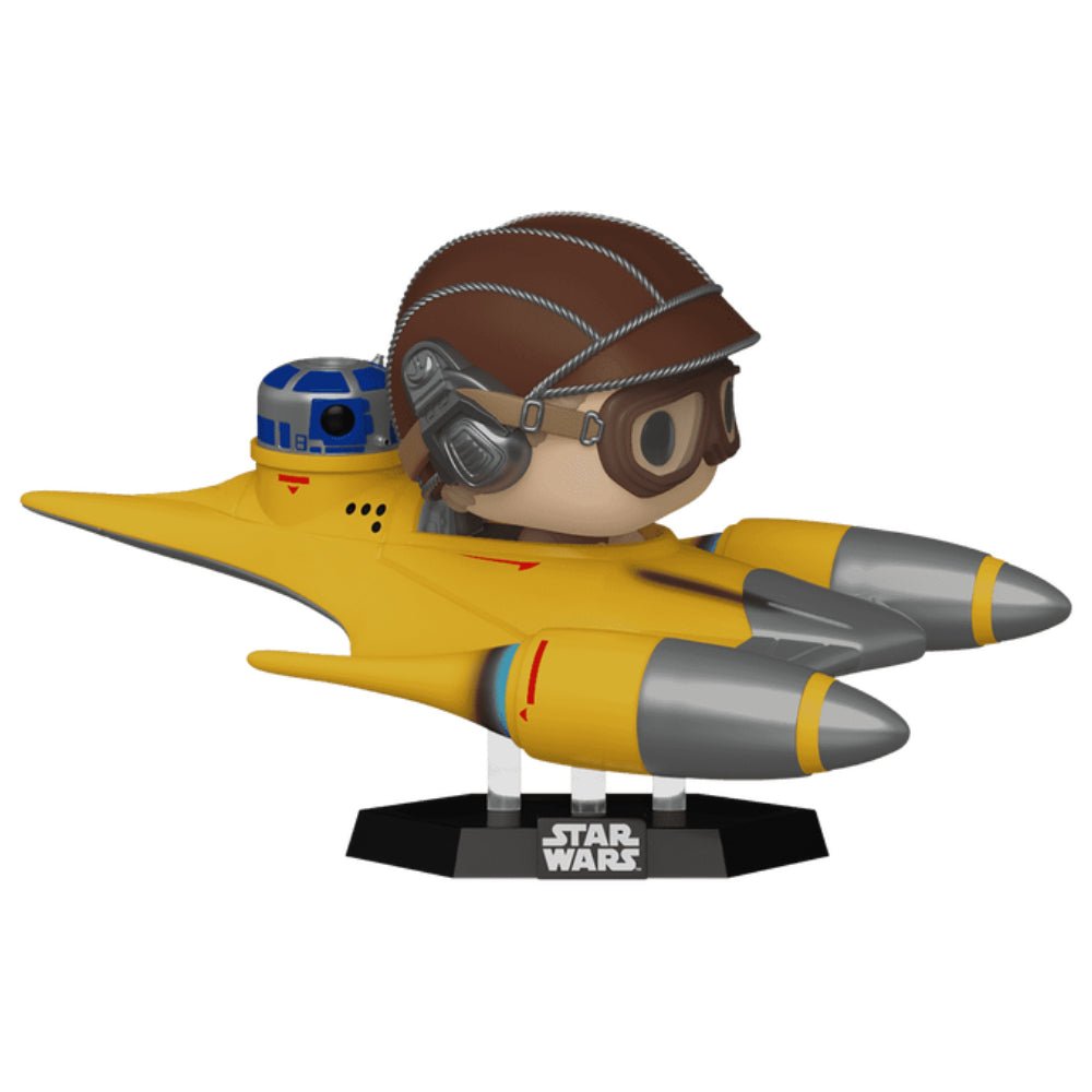 Funko Pop Ride Super DLX! Star Wars: Anakin in Naboo Starfighter (Exc) #677 - دمية - Store 974 | ستور ٩٧٤