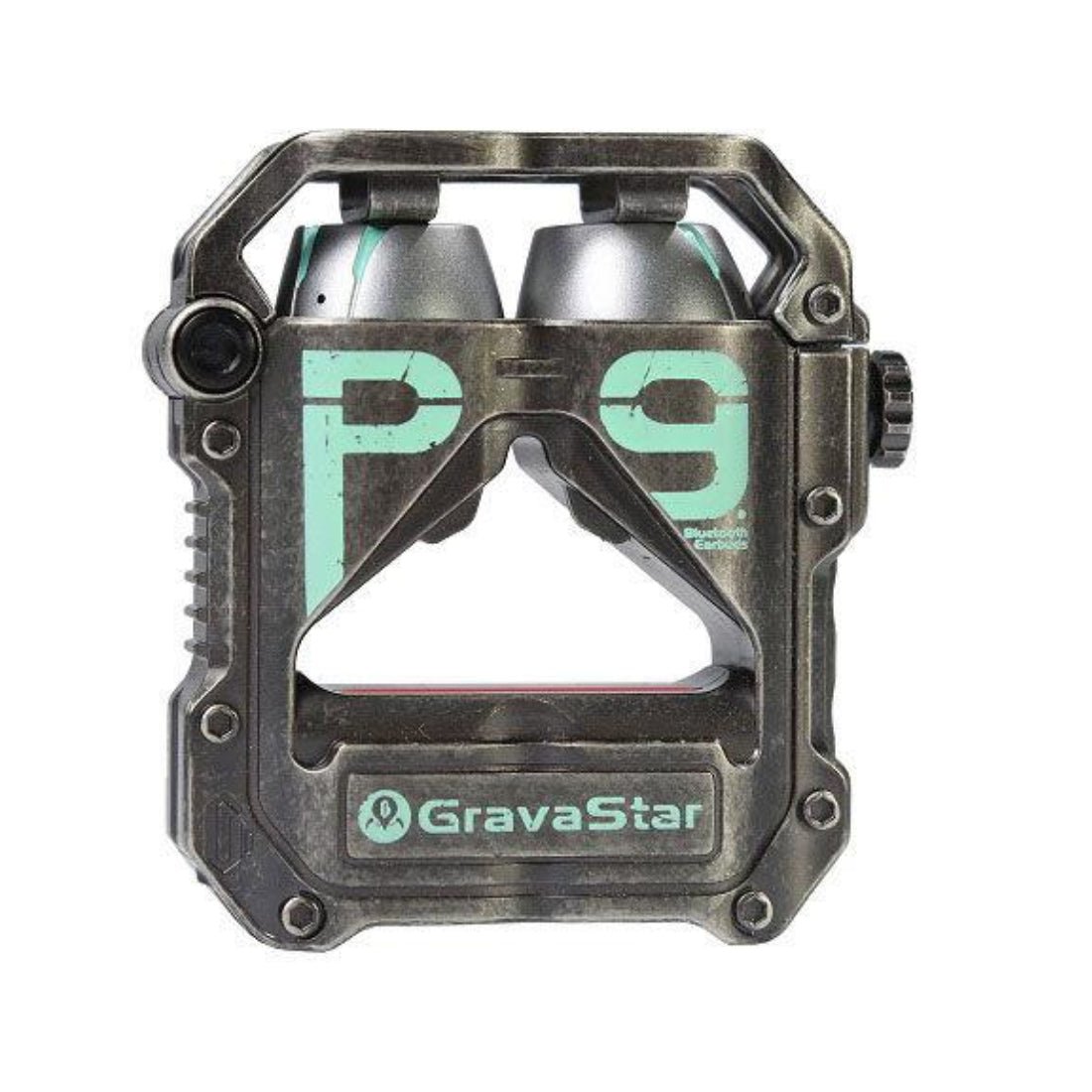 GravaStar Sirius Pro War-Damaged Wireless Earbuds - Gray - سماعات - Store 974 | ستور ٩٧٤