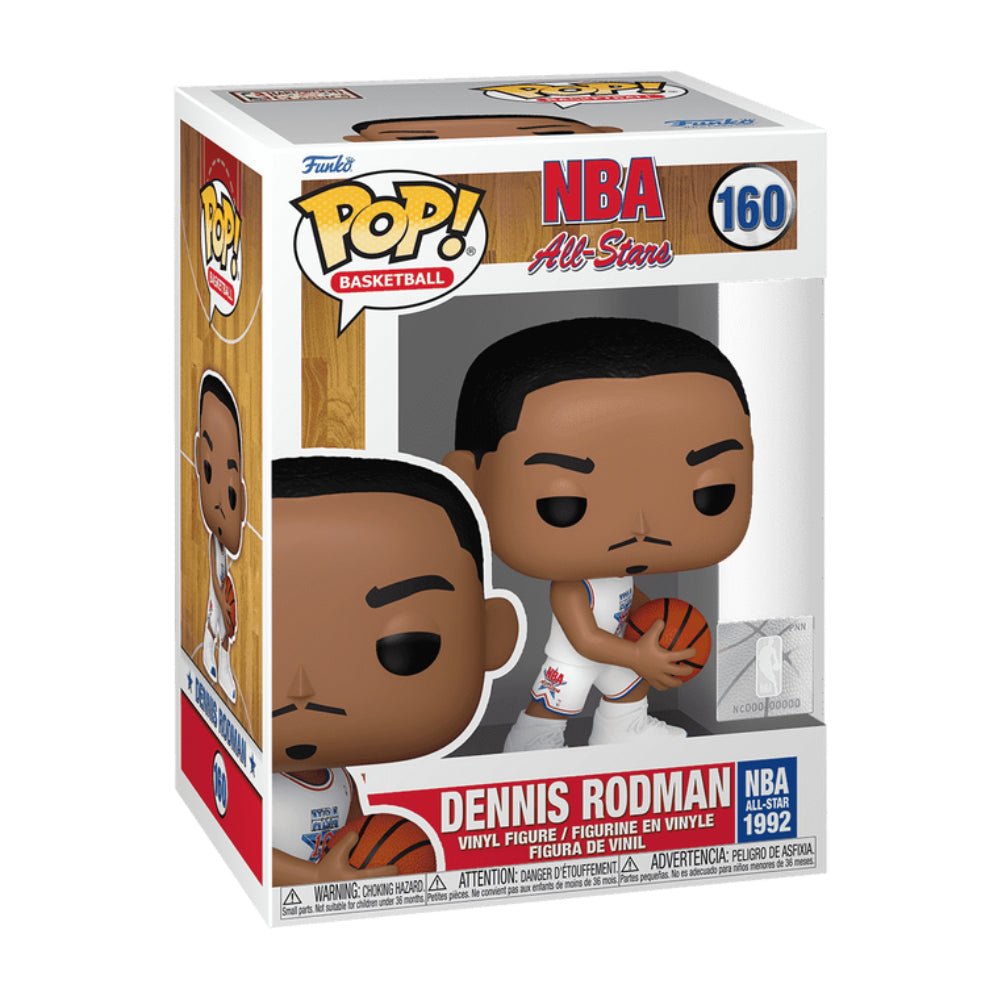 Funko Pop! Basketball: NBA Legends - Dennis Rodman (1992) #160 - دمية - Store 974 | ستور ٩٧٤